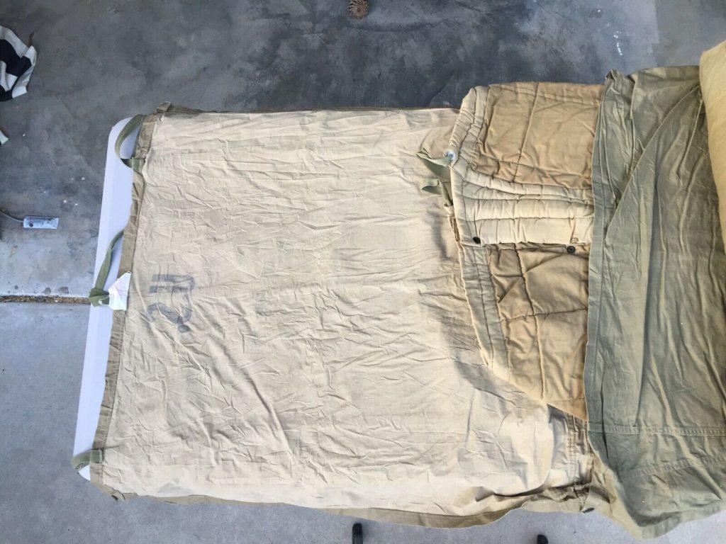 WWII 10th Mountain M-1940 Sleeping Bag Camp Hale Ski 85th 86th 87th Kapok Cover