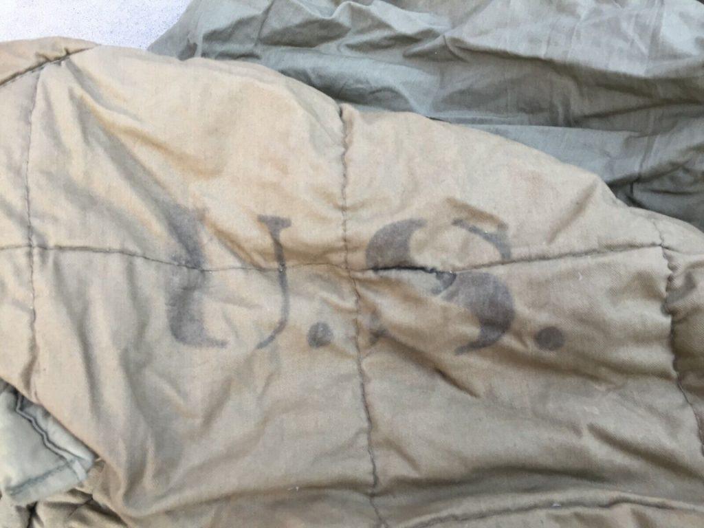 WWII 10th Mountain M-1940 Sleeping Bag Camp Hale Ski 85th 86th 87th Kapok Cover