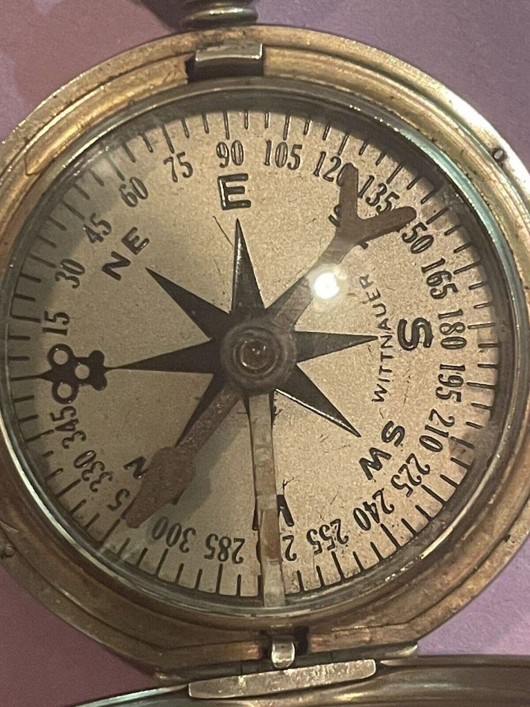 WWII US Army Wittnauer Military Compass