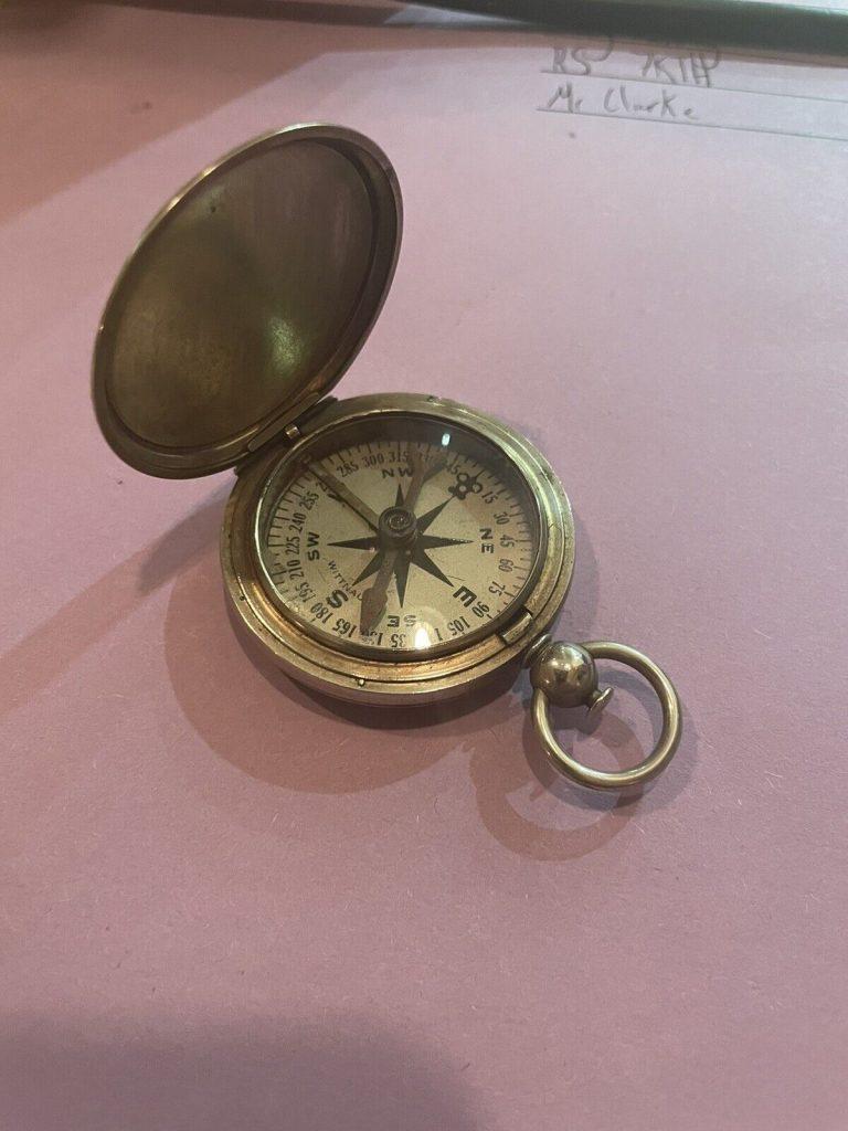 WWII US Army Wittnauer Military Compass