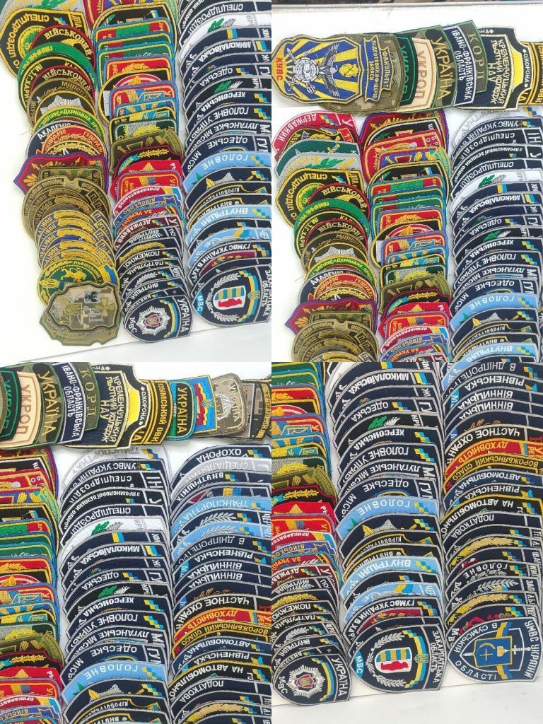 Chevron Ukraine Military Patch for uniform Ukrainian Original Army Rare