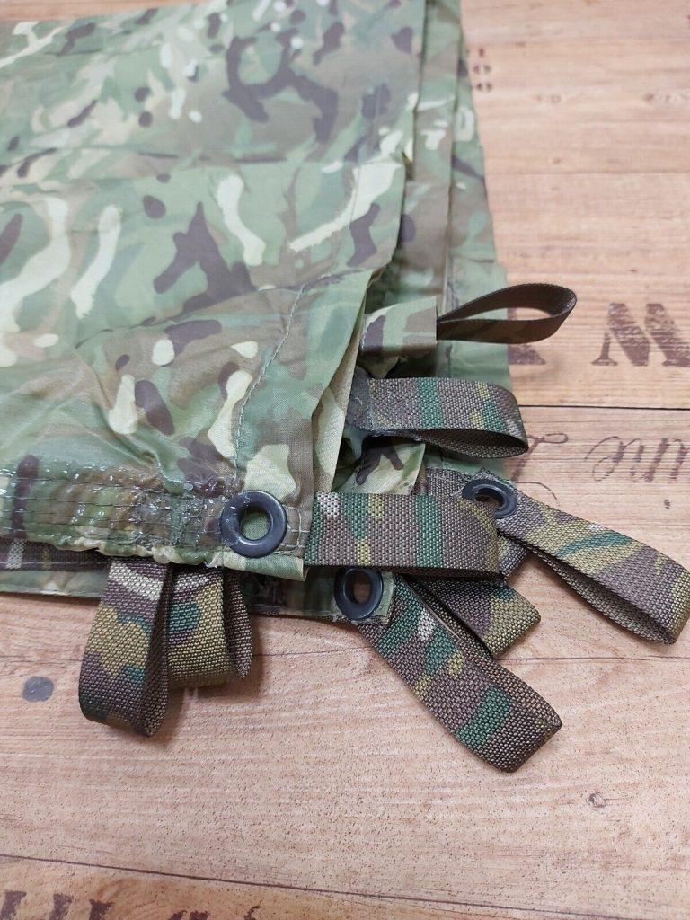 Genuine British Army MTP Basha tarp Shelter Camping Bushcraft
