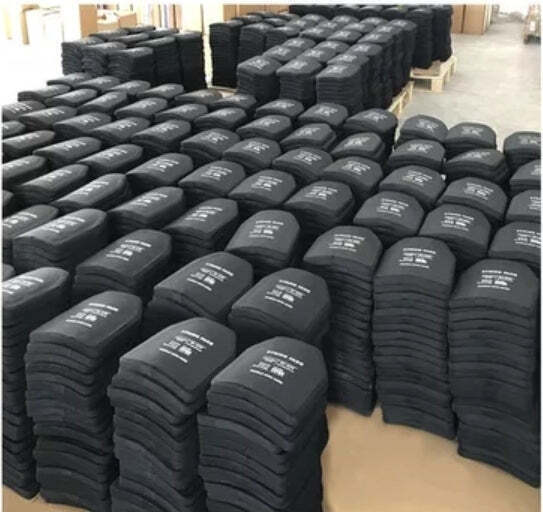 NIJ IV Composite UHMW-PE/Ceramic strike plates Body Protection Stops 30-06 M2 AP