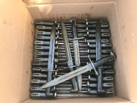 WWII WW2 USGI Model M1 Garand Bayonet for 1903 Springfield 1903a3 Knife Mint NOS for sale