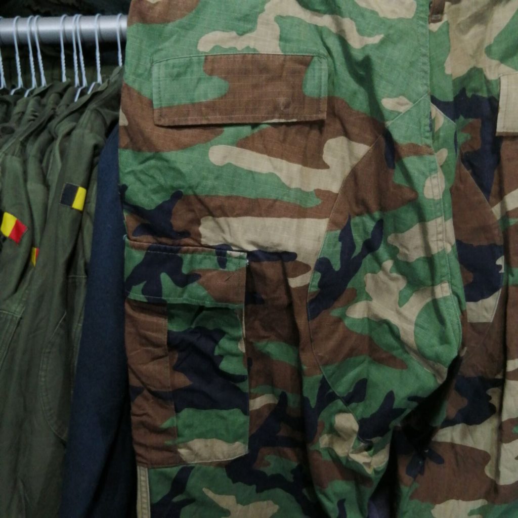 US Army American Vintage M81 Woodland Camo Ripstop BDU Work Combat Trousers