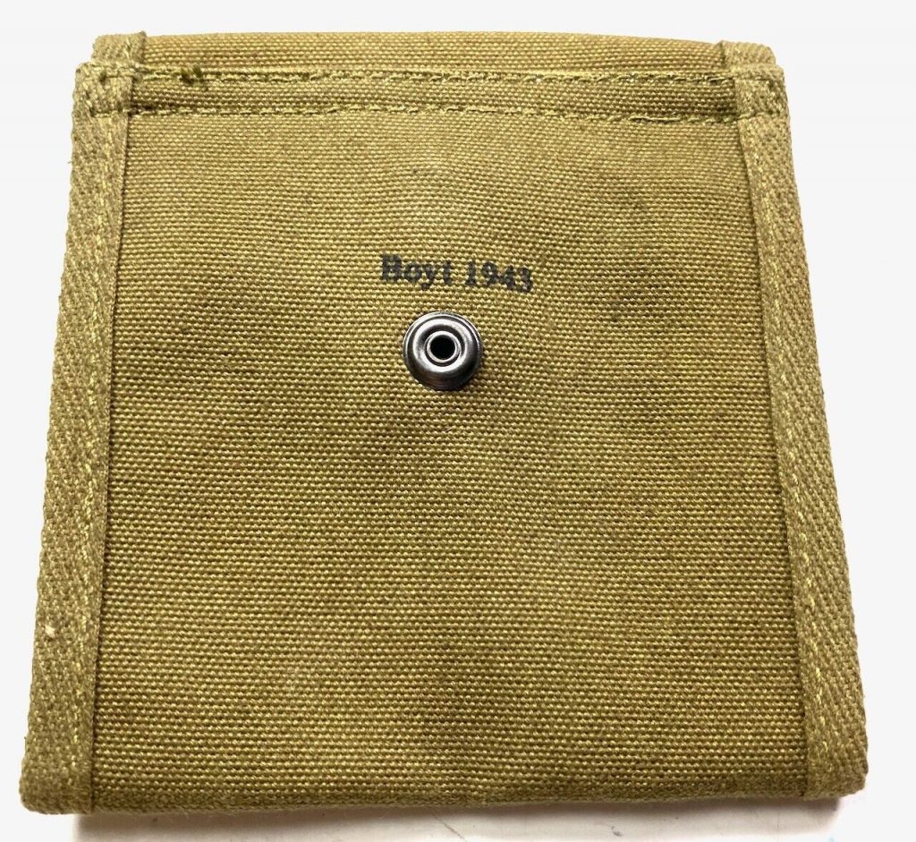 WWII M1 Carbine Rifle 15RD BUTT Stock AMMO Pouch-Od#3