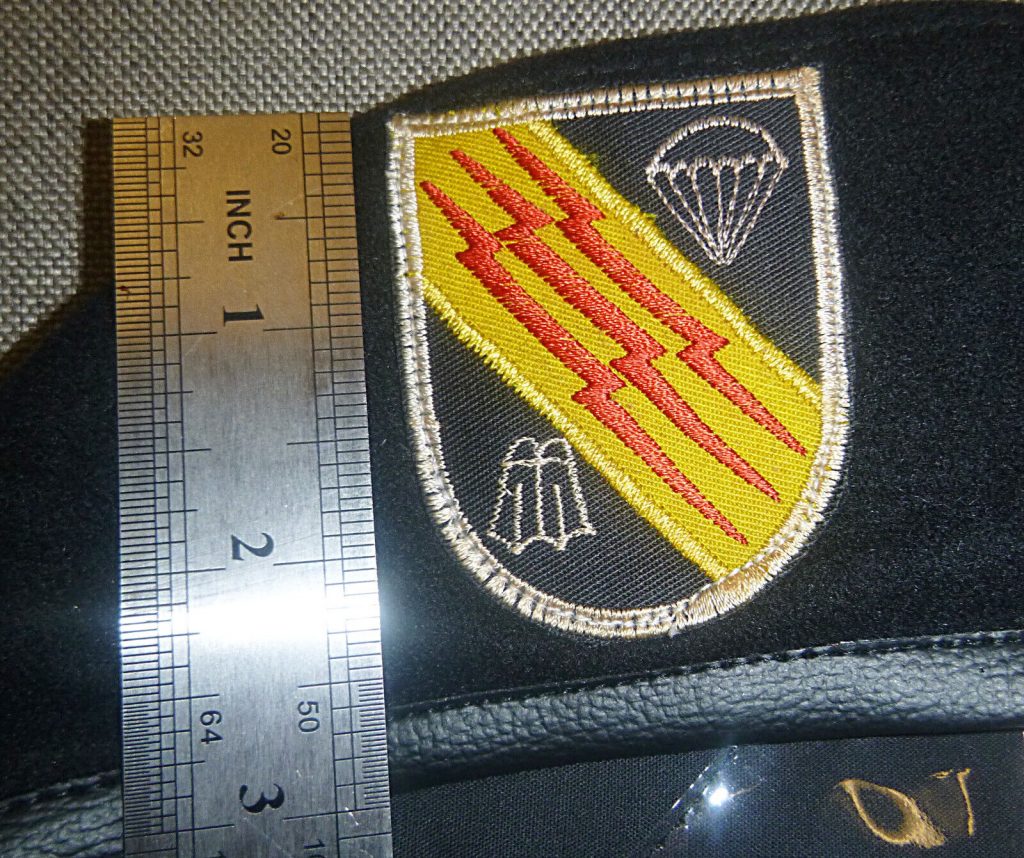 Black Beret – US NAVY Seals Macv-Sog 5th Special Forces, Large Vietnam War