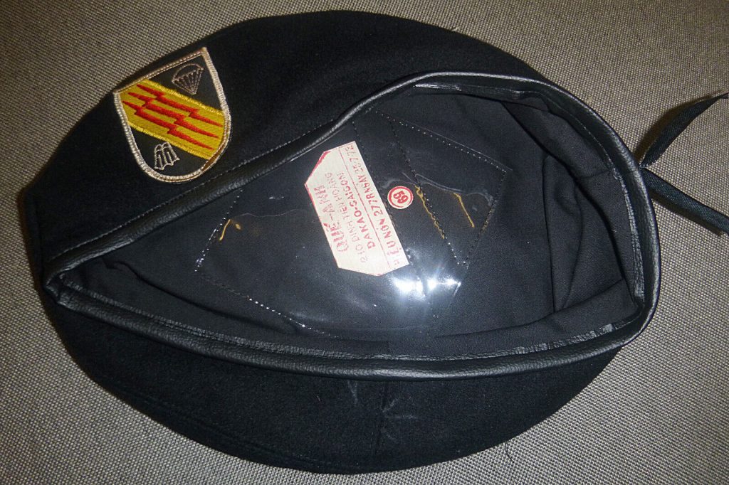 Black Beret – US NAVY Seals Macv-Sog 5th Special Forces, Large Vietnam War