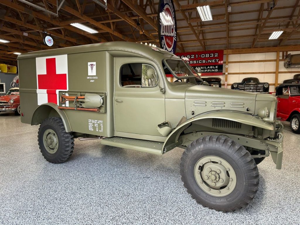 1943 Dodge Wc-54 Power Wagon Ambulance WWII – Frame Off Restoration 4×4