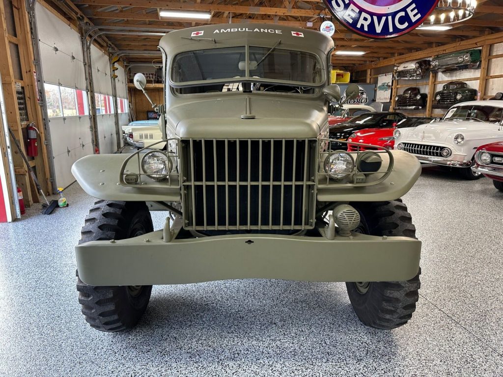1943 Dodge Wc-54 Power Wagon Ambulance WWII – Frame Off Restoration 4×4