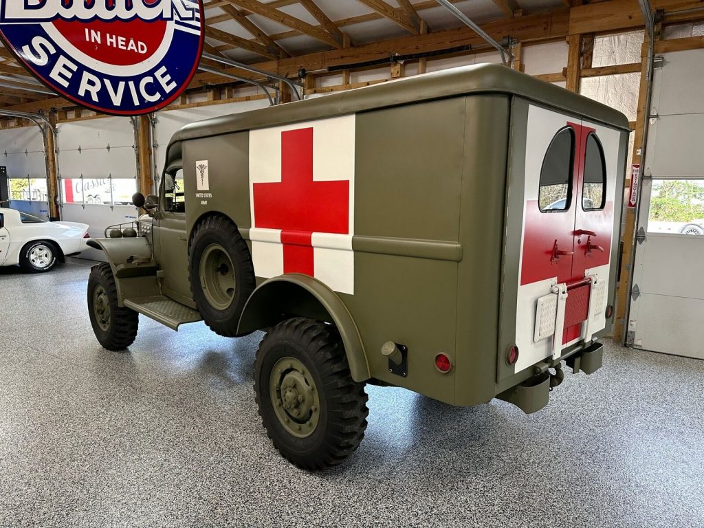 1943 Dodge Wc-54 Power Wagon Ambulance WWII – Frame Off Restoration 4×4