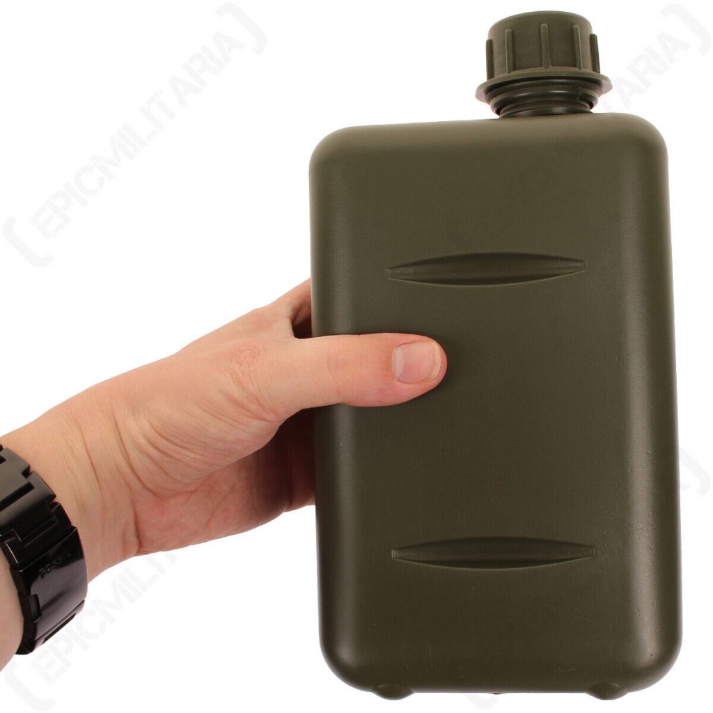 2 Litre Patrol Canteen with Cover and Strap – Waterproof