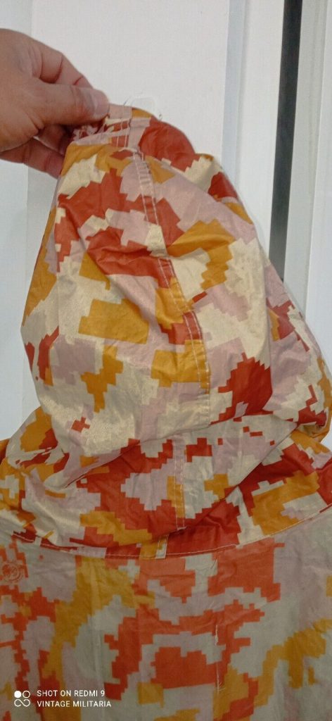 Mexican war on Drugs Original Marina Desert Camouflage Poncho Semar rare