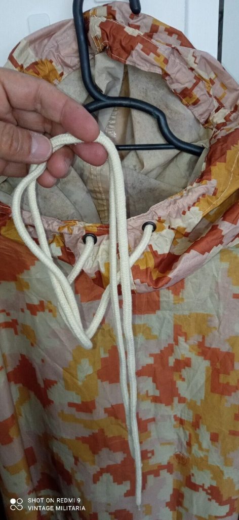 Mexican war on Drugs Original Marina Desert Camouflage Poncho Semar rare