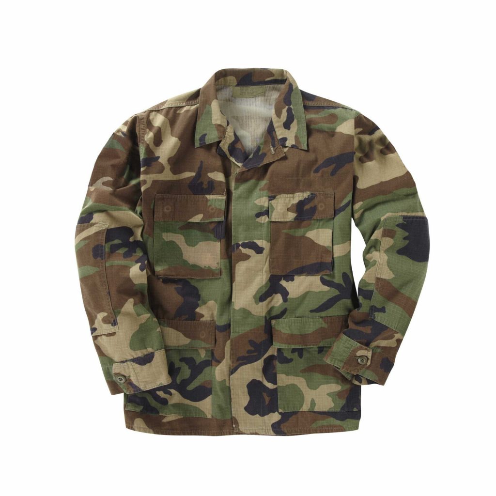 Original US BDU Trouser Army Woodland Camo Ripstop Shirt Combat Dress Uniform