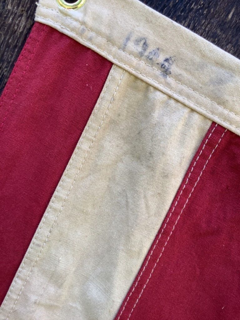 ww2 48 star 59 inch 1944 Dated DDay Original USN navy American flag