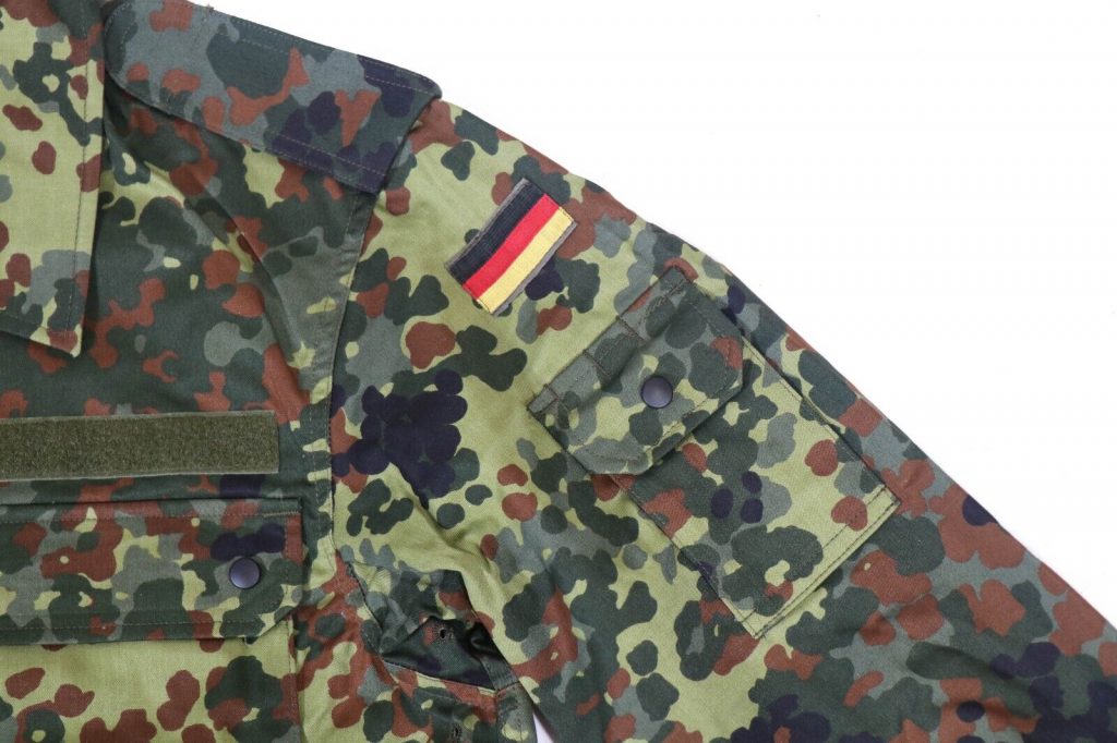 New Xxlarge (gr.10) German Bundeswehr Flecktarn Camo Military Jacket Fleck Army
