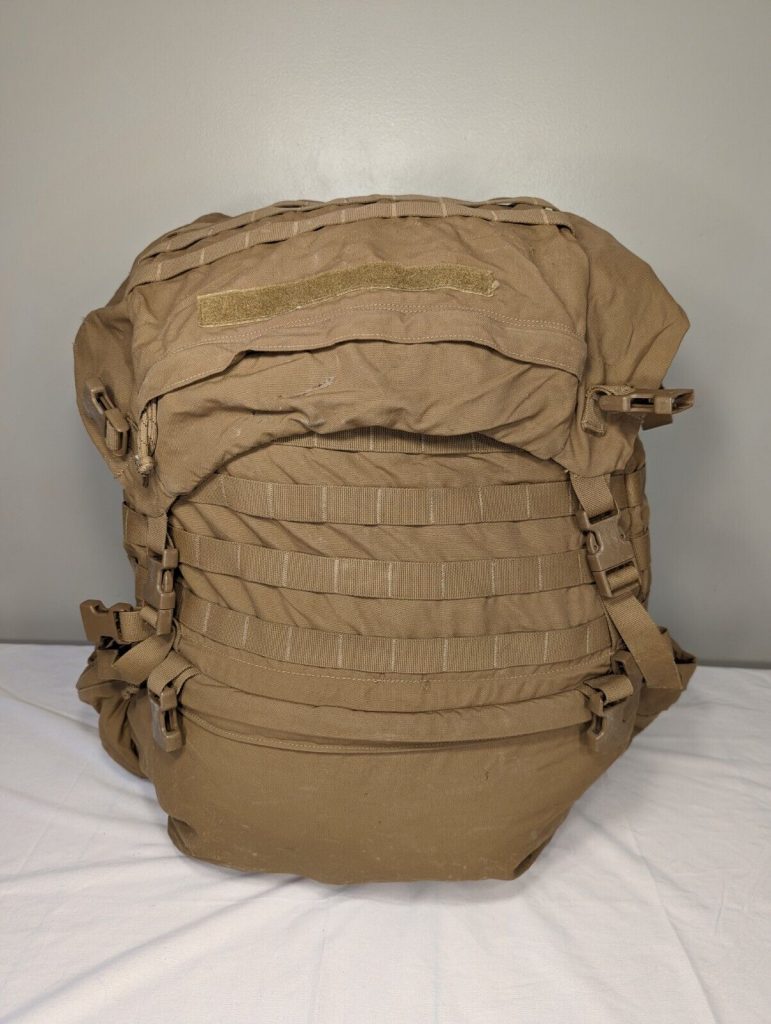 2 – Previously Issued USMC Coyote Filbe System Large Rucksack Main Pack Field