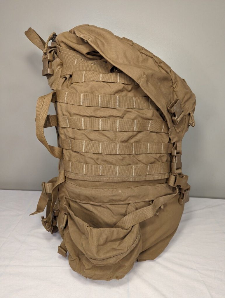 2 – Previously Issued USMC Coyote Filbe System Large Rucksack Main Pack Field