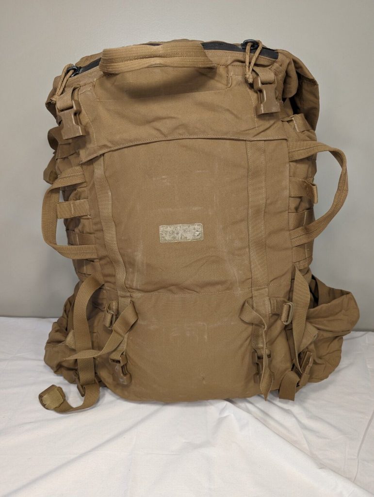 2 – Previously Issued USMC Coyote Filbe System Large Rucksack Main Pack Field