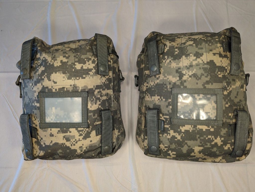 Lot Of 2 Sustainment Pouches for Army ACU Military Large Rucksack USGI Molle II