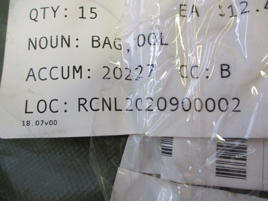 Military 5140007724142 Army Vehicle Jeep Tool Bag Pouch 20.25″ x 10.13″