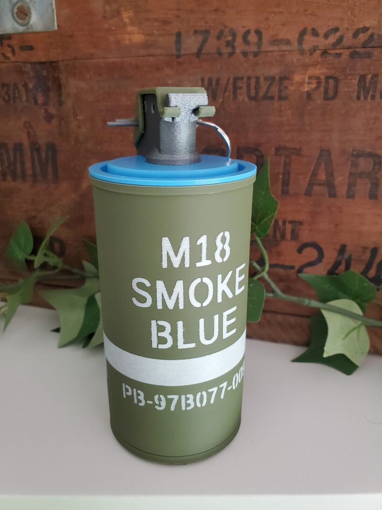 Dummy M18 Colored Smoke Grenade – Fake Prop Costume Cosplay Replica