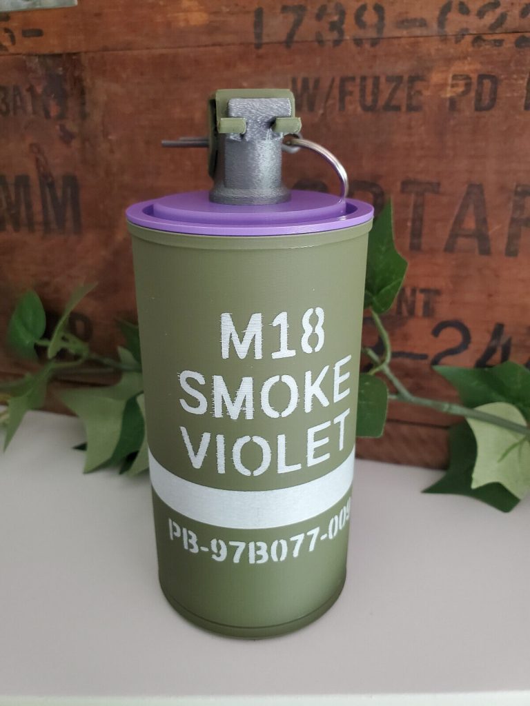 Dummy M18 Colored Smoke Grenade – Fake Prop Costume Cosplay Replica