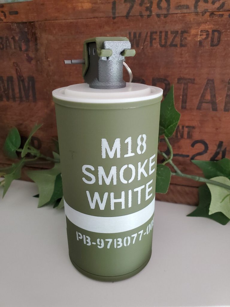 Dummy M18 Colored Smoke Grenade – Fake Prop Costume Cosplay Replica