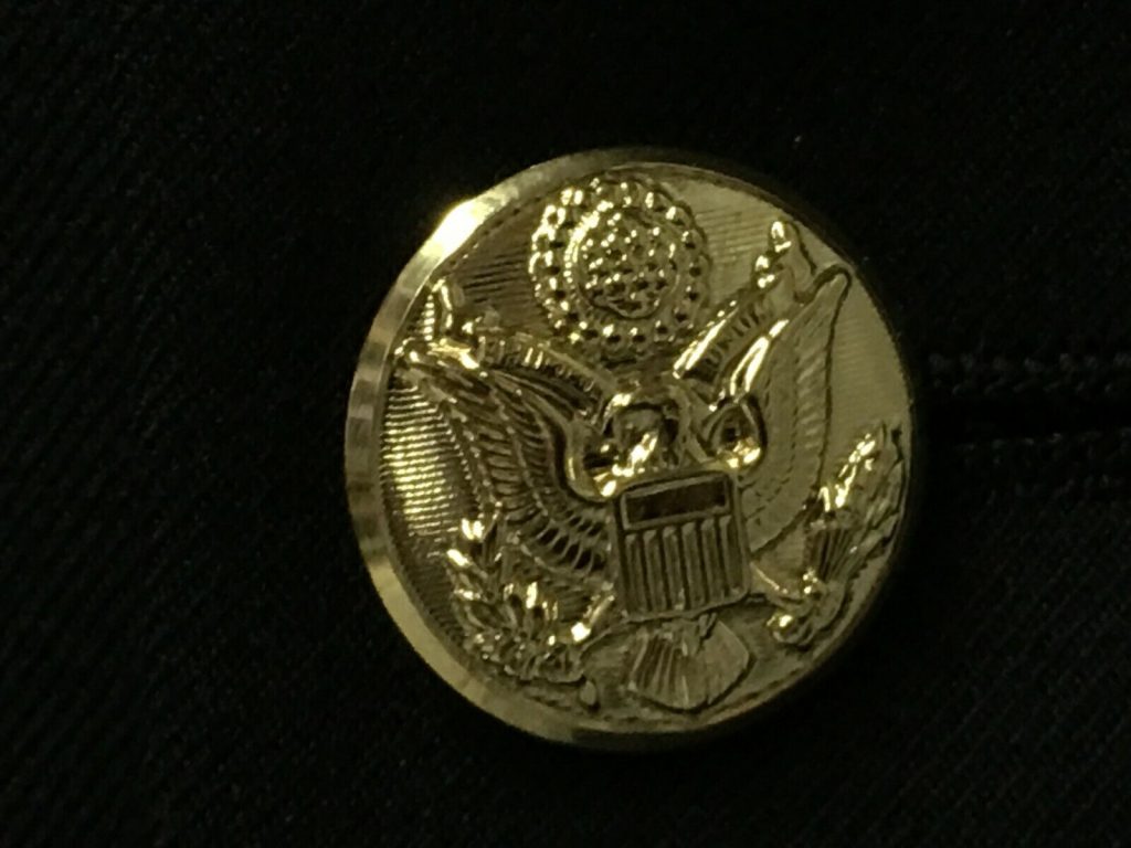 US ARMY Military Men’s 41R CLA Service Dress BLUE Blues ASU Uniform COAT Jacket