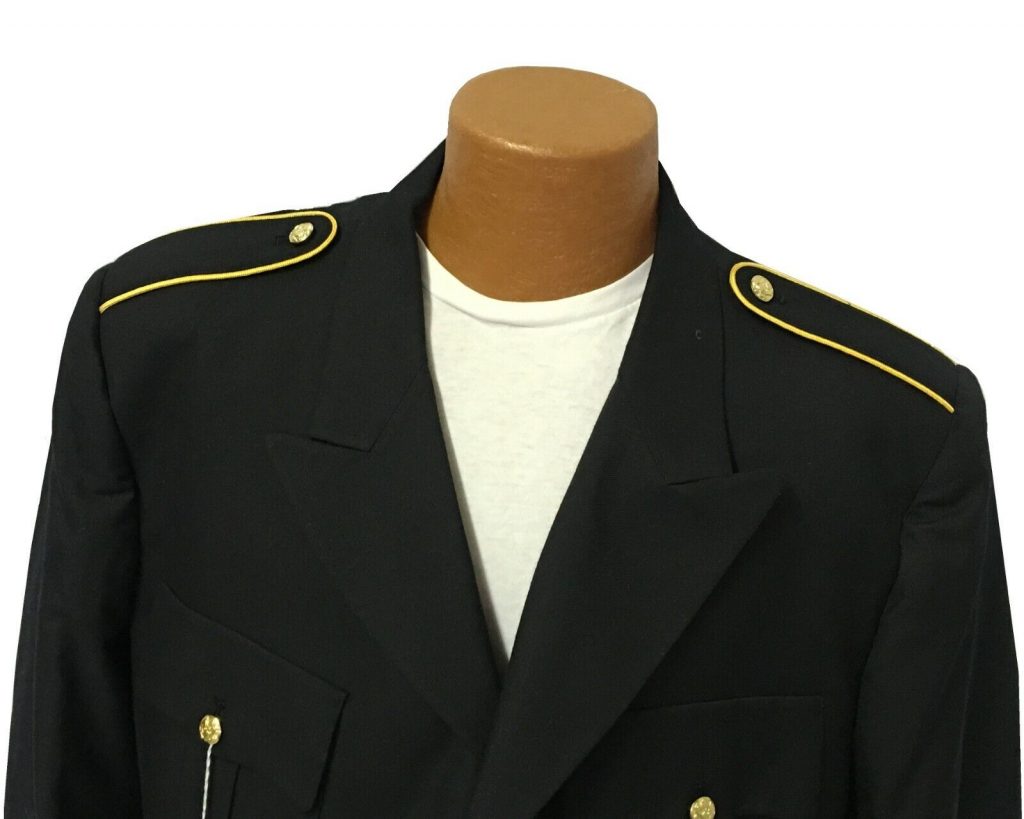 US ARMY Military Men’s 41R CLA Service Dress BLUE Blues ASU Uniform COAT Jacket