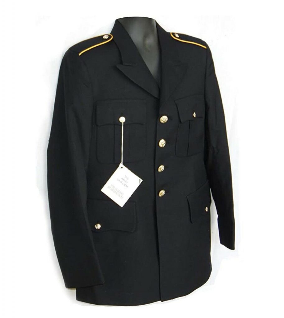 US ARMY Military Men’s 41R CLA Service Dress BLUE Blues ASU Uniform COAT Jacket