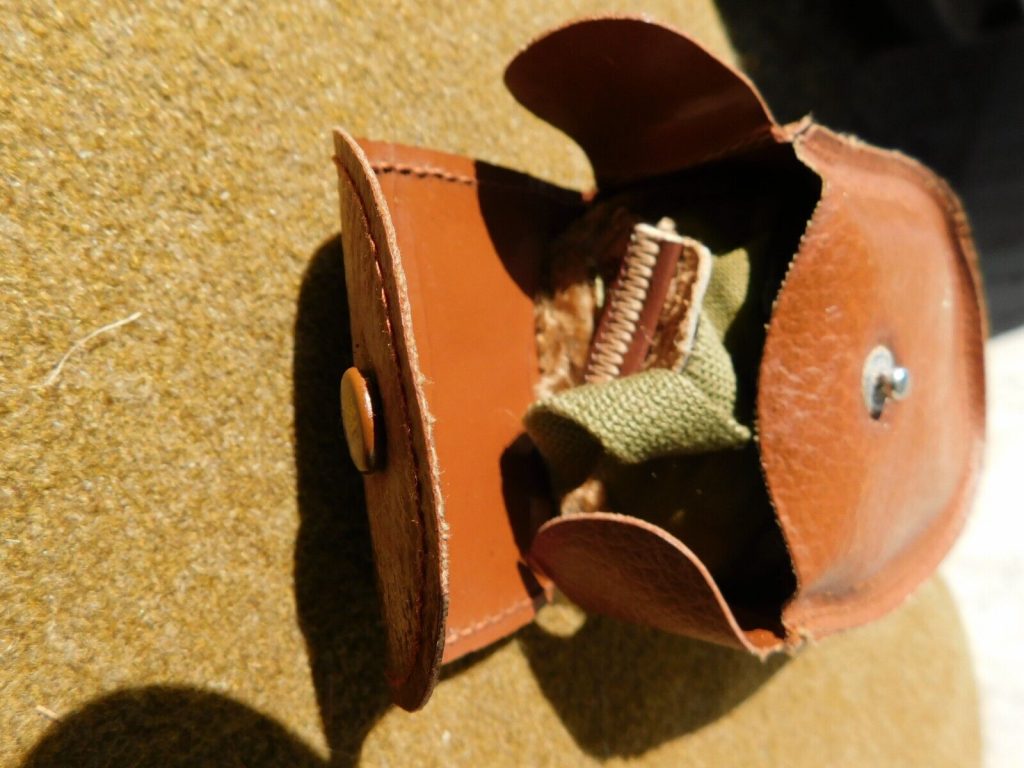 Vintage Ww2,us Army Goggles, Fur Lined Green Lens,nos+case,foster Grant