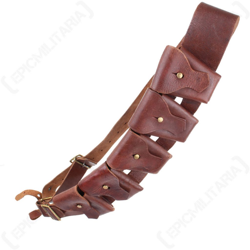 Genuine WW2 British Issued Original Lee Enfield 5 Pocket Bandolier