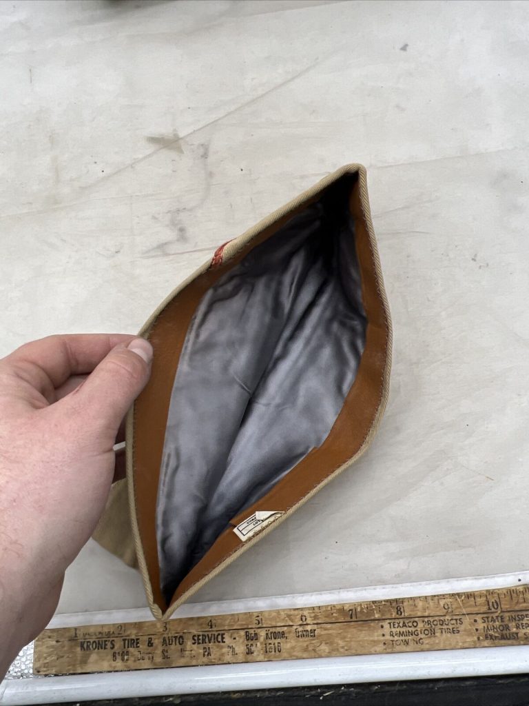 US Army Airborne Artillery Overseas Cap Khaki Size 7 (p955