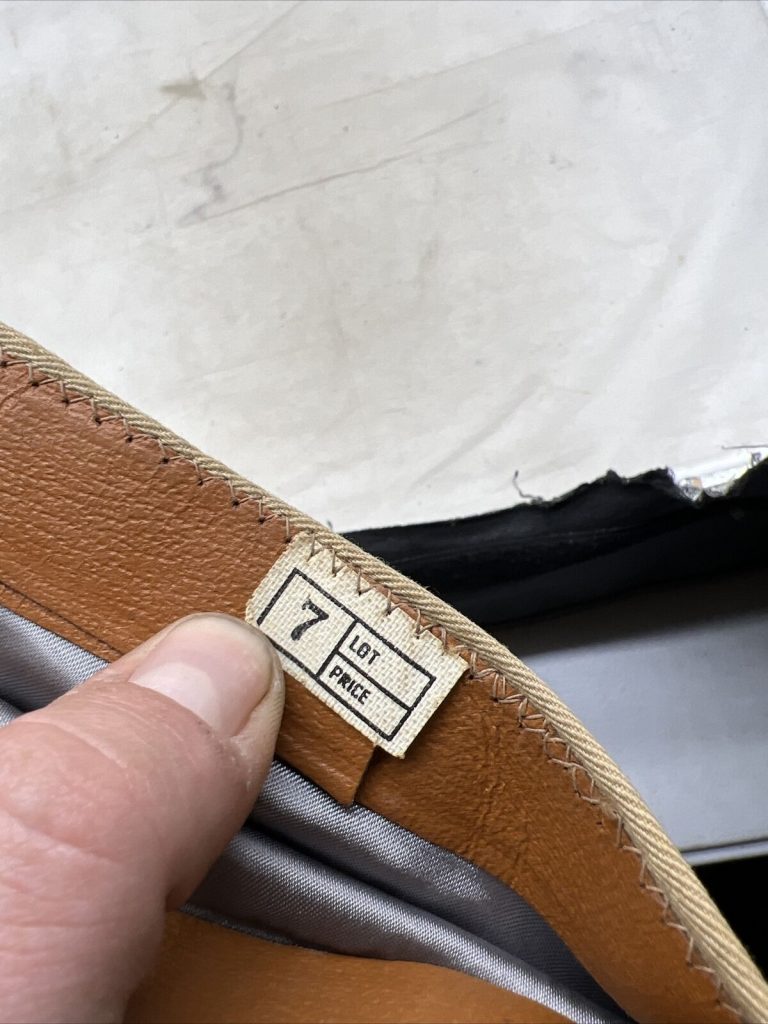 US Army Airborne Artillery Overseas Cap Khaki Size 7 (p955