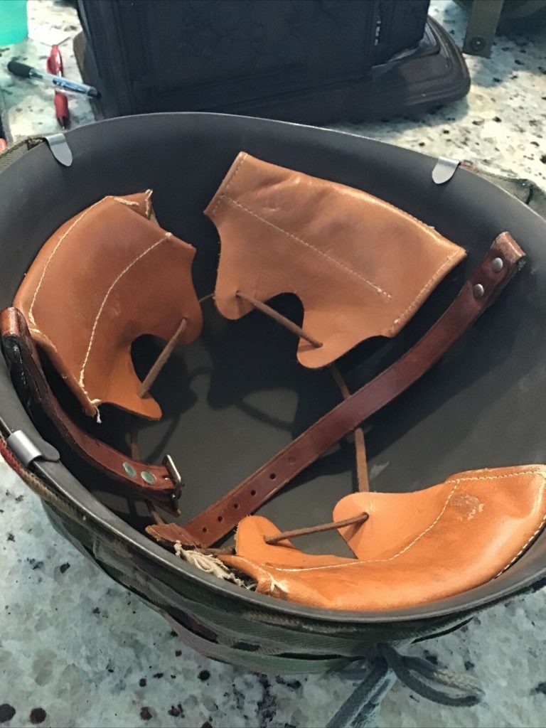 WWII Swiss Army Military Helmet, Great Cond. & Fully Intact! “wow”!