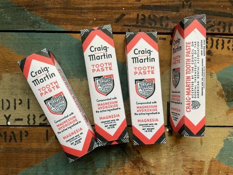 WW2 American Toothpaste Box (reproduction) for sale