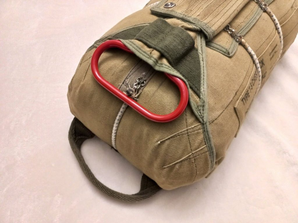 Vintage WWII T-5 Chest Reserve Parachute Pack Airborne Paratrooper D-Day