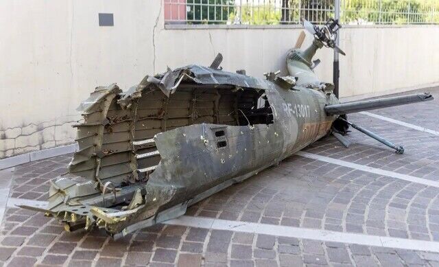 War in Ukraine 2022 Keychain Parts of Russian Helicopter Mi-35m