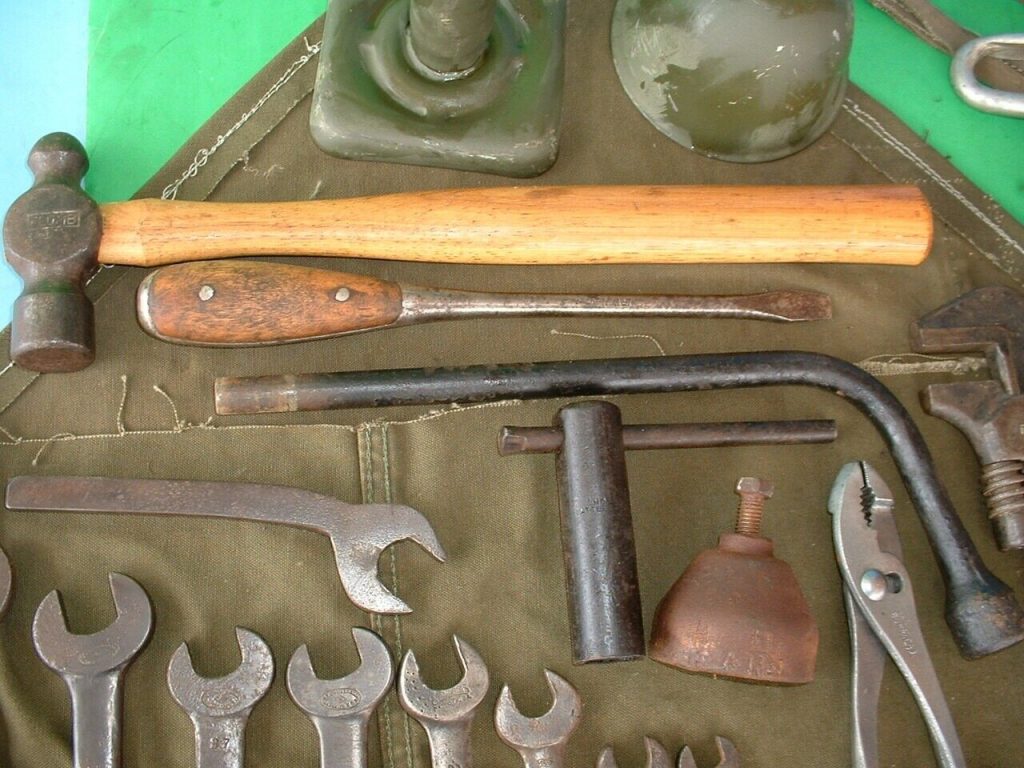 WW2 Willys MB or Ford GPW JEEP JACK with Tool Kit 1942,43,1944, Army, Wwii