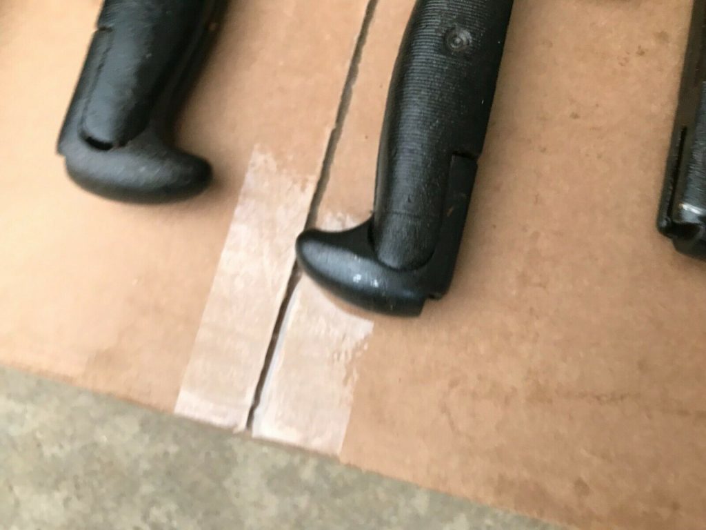 WWII Type Model M1 Garand Bayonet 1903 Springfield 1903a3 Knife Black USED