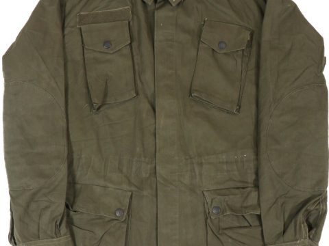 Large – Authentic Italian Army OD Green Combat Field Jacket Shirt Parka Military for sale