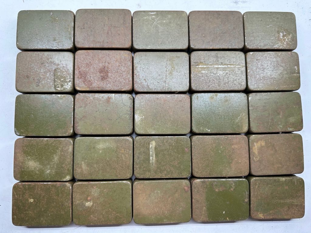 Original WW2 British Army Small 10-Percussion Caps Mk.3 Metal Container Tin