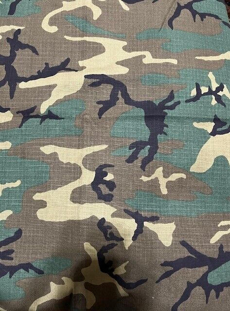 Genuine ERDL Camo Viet Nam Era Fabric