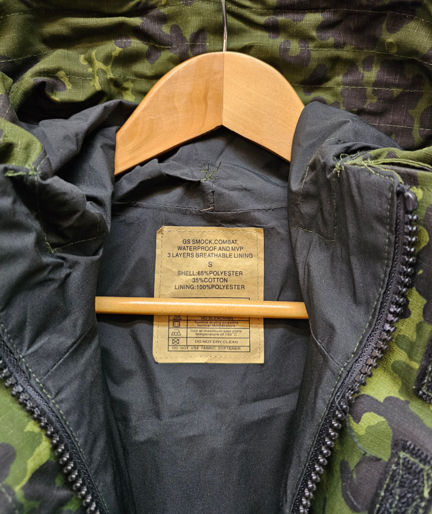 GS British Army SAS PCS Windproof MVP Lined Combat Smock Jacket Danish M84 Camo