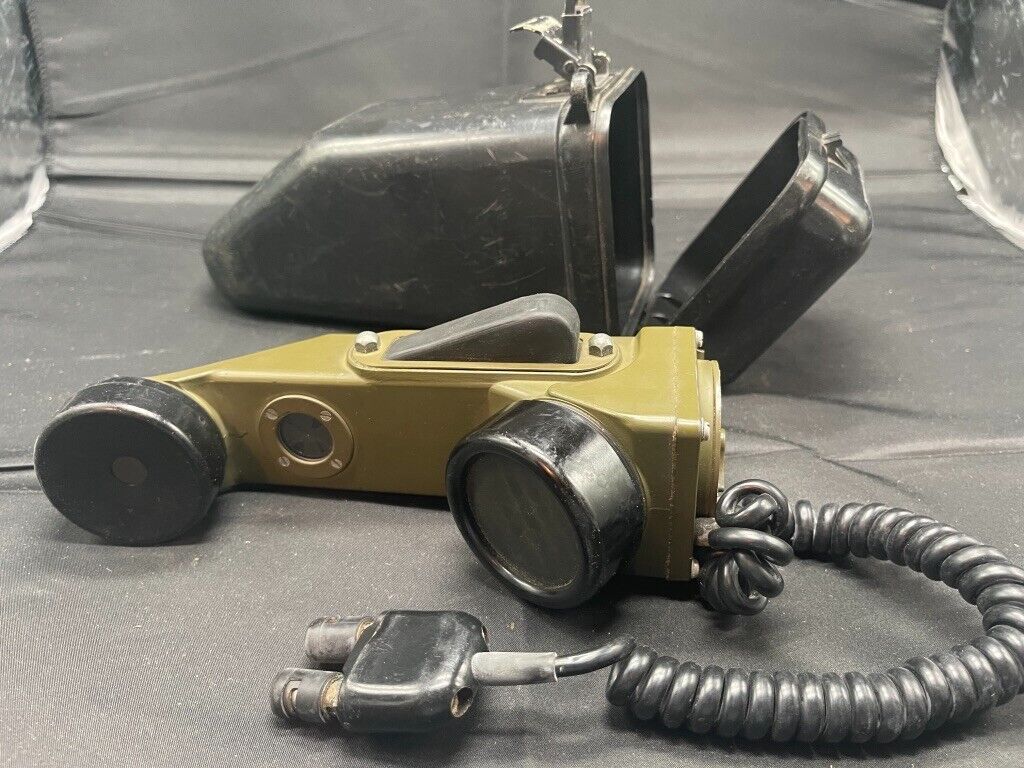 Military Surplus Telephone Set Ta-1/ PT w/ case – Monmouth Electric NJ- Untested