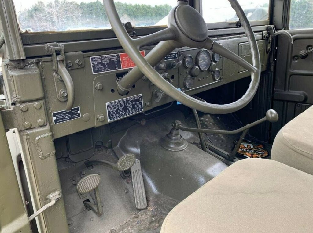 Two 1953 Dodge M37 3/4 Ton Army Trucks