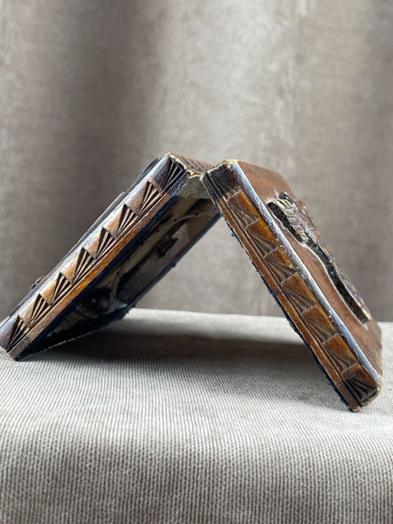 Wwii. WW2. German Cigarette case of a Wehrmacht Concentration camp Guard