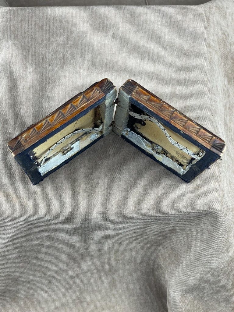 Wwii. WW2. German Cigarette case of a Wehrmacht Concentration camp Guard